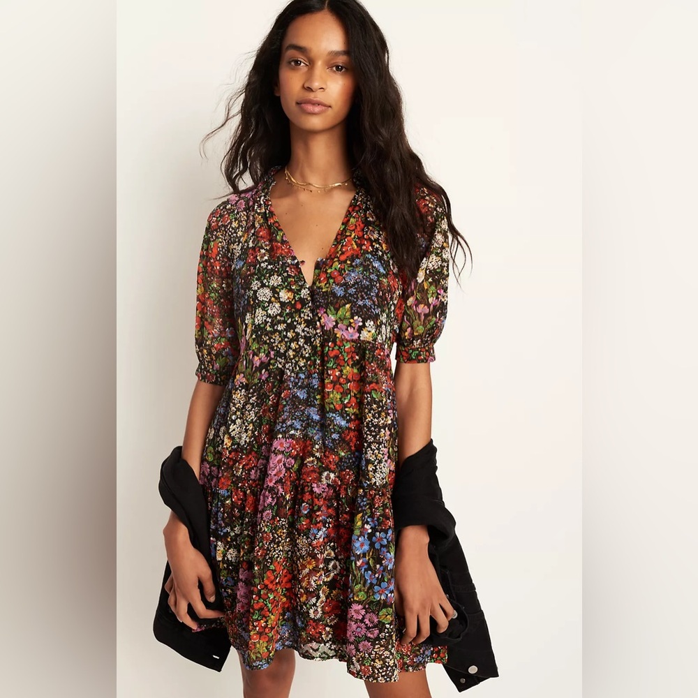 Anthro Maeve Melinda Tiered Tunic